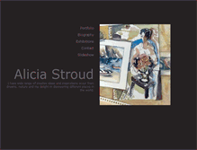 Tablet Screenshot of aliciastroud.artistsathome.net